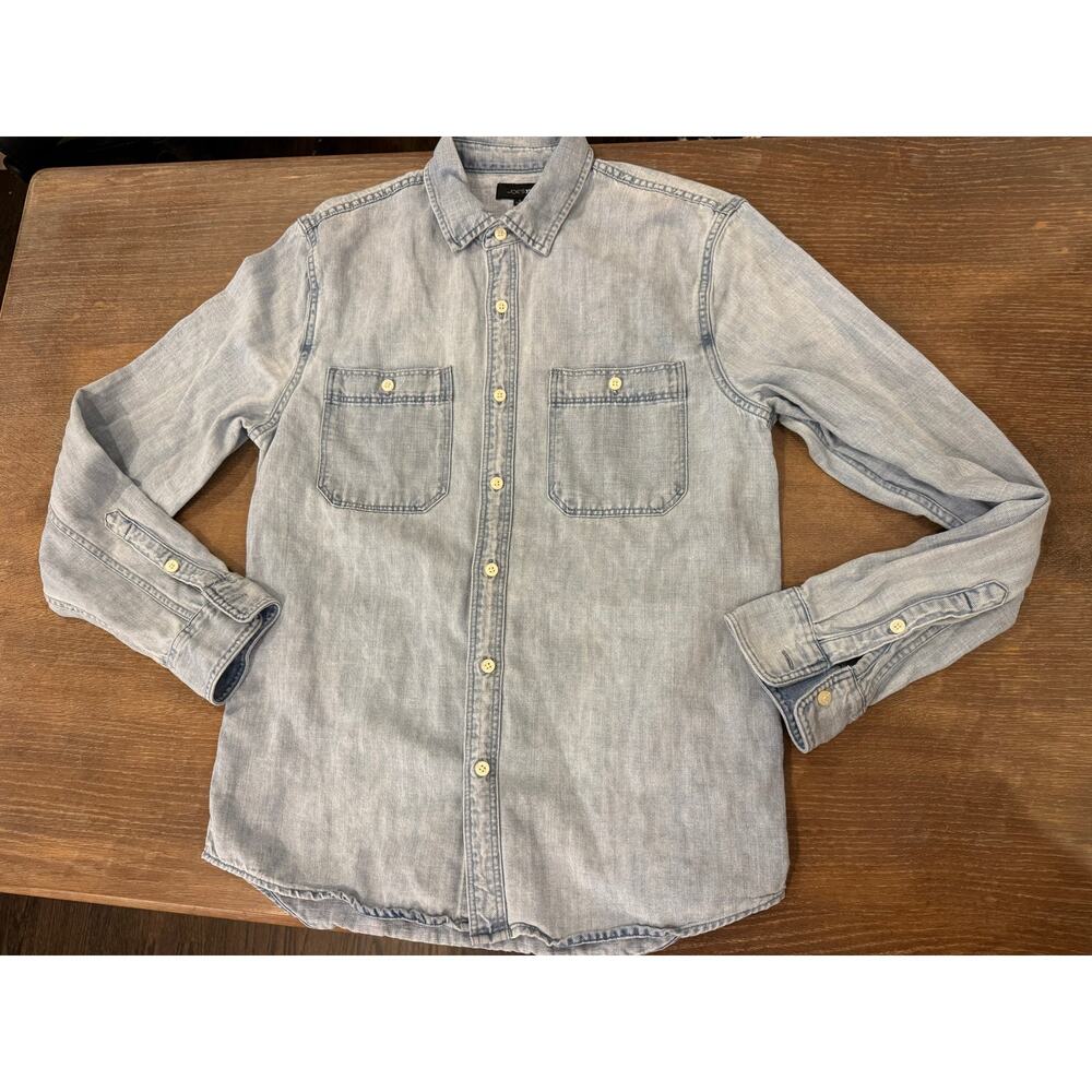 JOE's JEANS Big Sky Denim Jean Button Up Shirt Men S Western Boho Casual